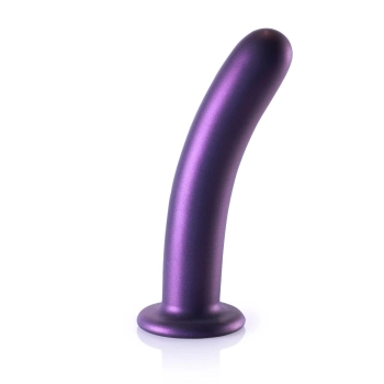 Smooth Silicone G-Spot Dildo - 7 / 17 cm