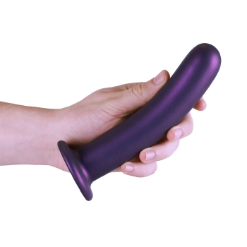 Smooth Silicone G-Spot Dildo - 7 / 17 cm