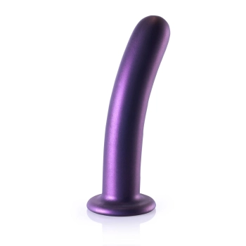 Smooth Silicone G-Spot Dildo - 7 / 17 cm