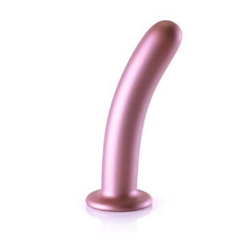 Smooth Silicone G-Spot Dildo - 7 / 17 cm