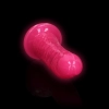 Slim Realistic Dildo with Suction Cup - Glow in the Dark - 7 / 18 cm