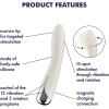 Wibrator obrotowy Satisfyer Spinning Vibe 1 beżowy USB
