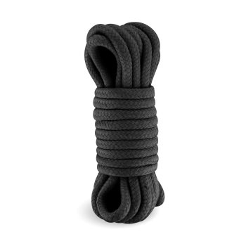 SM BONDAGE ROPE BLACK 5M (Size: T1)