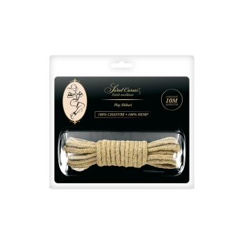 SM BONDAGE HEMP ROPE 5M (Size: S)