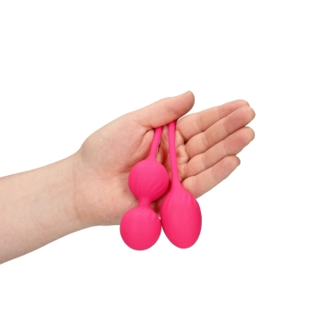 2 Piece Thumping Kegel Ball Set - Wild Strawberry