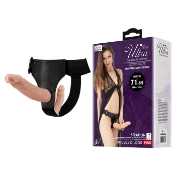 BAILE -STRAP ON DOUBLE DILDOS, 7.1+5.9