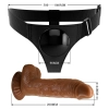 PRETTY LOVE - HARNESS BRIEFS- Micheal, Universal Strap-On, 7.0 Dildo