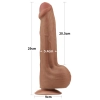 11.5 King Sized Sliding Skin Dual Layer Dong Brown