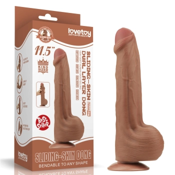 11.5 King Sized Sliding Skin Dual Layer Dong Brown