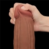 12 King Sized Sliding Skin Dual Layer Dong Brown