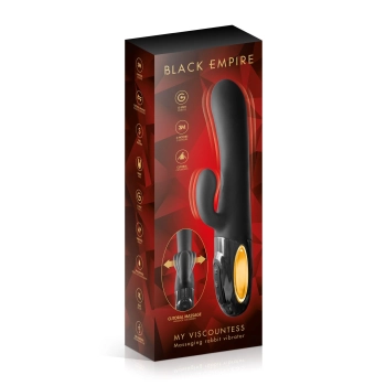 RABBIT MY VISCOUNTESS BLACK EMPIRE VIBRATOR