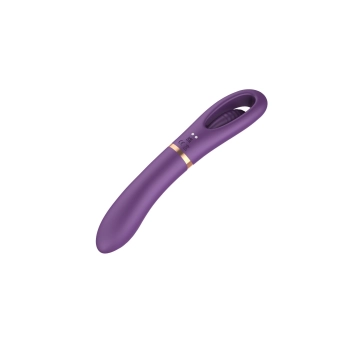 Flicking dual g spot vibrator