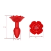 Rose rotating anal plug