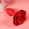 Rose rotating anal plug