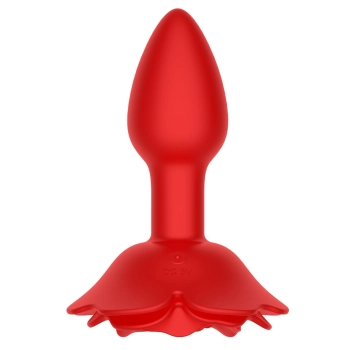 Rose rotating anal plug