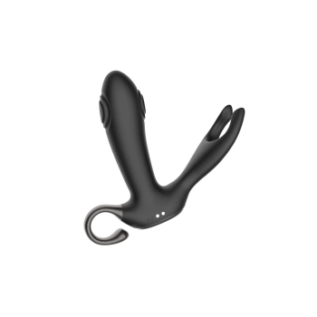 Dual tapping anal vibrator