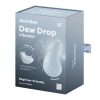 Wibrator mini Satisfyer Dew Drop niebieski silikonowy USB