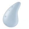 Wibrator mini Satisfyer Dew Drop niebieski silikonowy USB