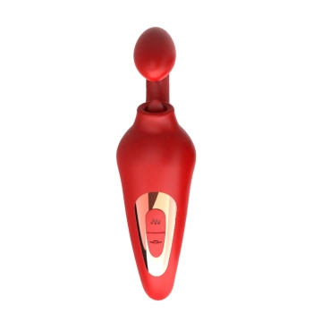 Silikonowy stymulator łechtaczki Merfi liżący języczek 10 wibracji USB