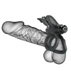 Pierścień wibrujący motylkowy Pretty Love 10 funkcji silikonowy