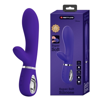 Wibrator króliczek punktu G Pretty Love Thomas fioletowy USB