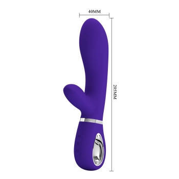 Wibrator króliczek punktu G Pretty Love Thomas fioletowy USB