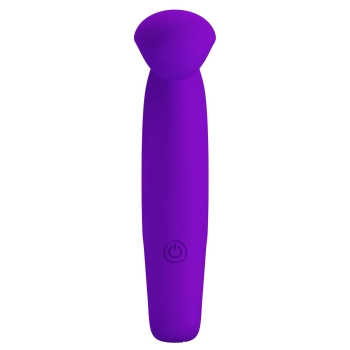 Wibrator na palec Pretty Love Gorgon fioletowy silikonowy 10 trybów