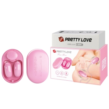Mini wibrator Pretty Love Fun Box różowy 12 funkcji