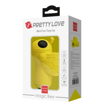 Wibrator na palec Pretty Love Super FingerMagic Bee silikonowy ładowalny