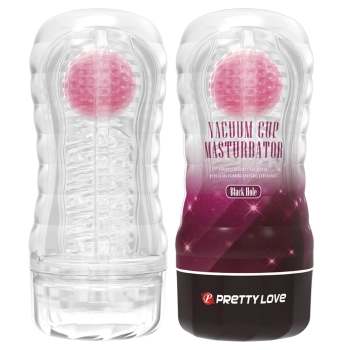 Masturbator kulkowy Pretty Love Black Hole czarny
