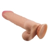 Dildo realistyczne Baile Sliding Skin cieliste giętkie 24 cm z przyssawką