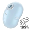 Stymulator łechtaczki Satisfyer Cutie Ghost niebieski USB wodoodporny