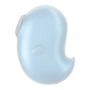 Stymulator łechtaczki Satisfyer Cutie Ghost niebieski USB wodoodporny