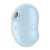 Stymulator łechtaczki Satisfyer Cutie Ghost niebieski USB wodoodporny