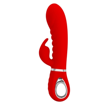 Wibrator króliczek Pretty Love Prescott czerwony 7 funkcji