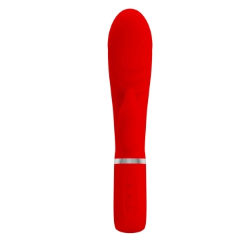 Wibrator króliczek Pretty Love Prescott czerwony 7 funkcji