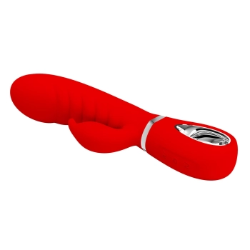 Wibrator króliczek Pretty Love Prescott czerwony 7 funkcji