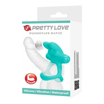 Pierścień erekcyjny wibrujący Pretty Love Passionate Dante 10 funkcji