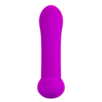 PRETTY LOVE - Geri Purple, 12 vibration functions 3 licking settings Wireless remote control