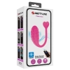 Jajeczko wibrujące Pretty Love Fisherman różowe z aplikacją 12 trybów