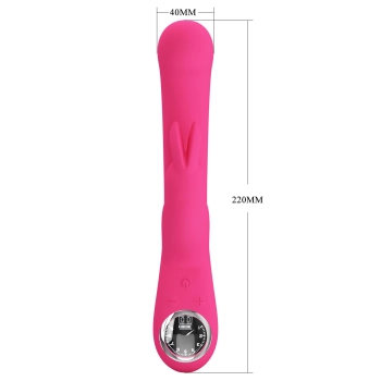 PRETTY LOVE - Lamar Pink, 10 vibration functions 9 speed levels