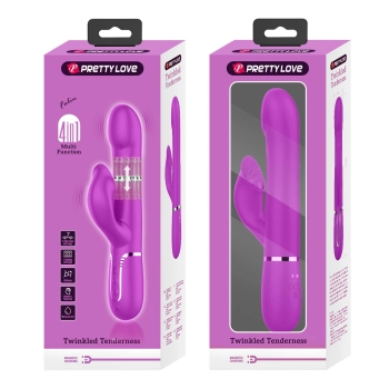 PRETTY LOVE - Twinkled Tenderness Purple, 7 vibration functions 4 rolling functions Memory function