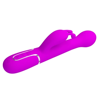 PRETTY LOVE - Twinkled Tenderness Purple, 7 vibration functions 4 thrusting settings 4 rotation functions