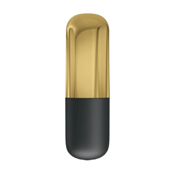 Mini wibrator Pretty Love złoty 12 funkcji