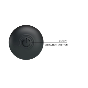 Mini wibrator Pretty Love złoty 12 funkcji