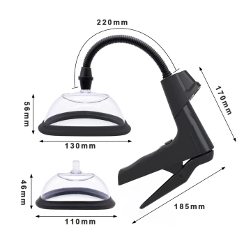 Pompka manualna silikonowa z wyświetlaczem cyfrowym B-Series Power