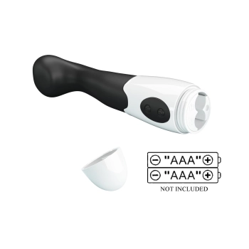 Wibrator silikonowy Pretty Love Charles czarny 30 wibracji