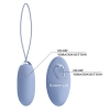 PRETTY LOVE - JENNY Dream chaser 1, Blue, Wireless remote control 12 vibration functions