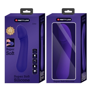 Wibrator- PRETTY LOVE - Cetus dark Purple, Memory function 12 vibration functions