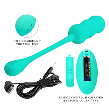 PRETTY LOVE - LESHY Dream Chaser 4, Green, 12 vibration functions Wireless remote control